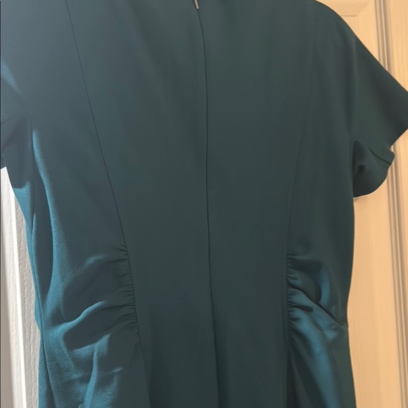 Boss Blue Sheath Midi Dress Short Sleeve Crew Neck - Picture 7 of 7